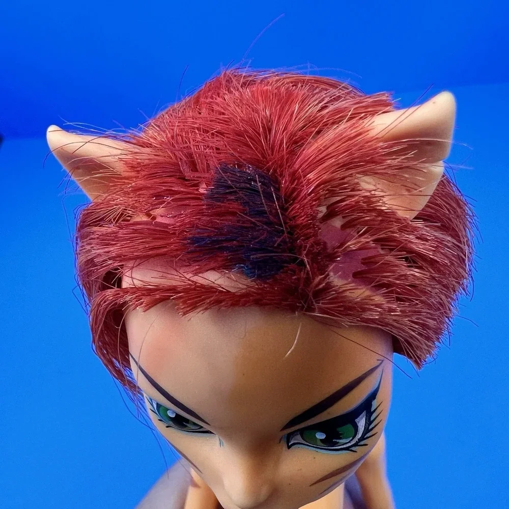 Monster High Toralei‎ Stripe Doll Freaky Field Trip Mattel Rare Toy Figure 2011